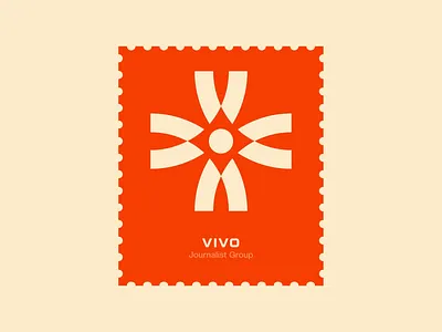Journalistic Group VIVO brand brand identity brand identity design branding logo logo modernism logo symbol logomark logotype simple logo smart logo sun logo