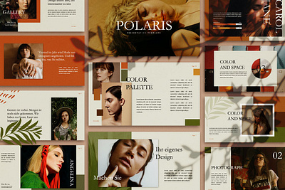 POLARIS Multipurpose Template Presentation clean colorful company corporate design google slides keynote modern multipurpose multipurpose template photography pitch deck portfolio powerpoint studio template unique web design web development website