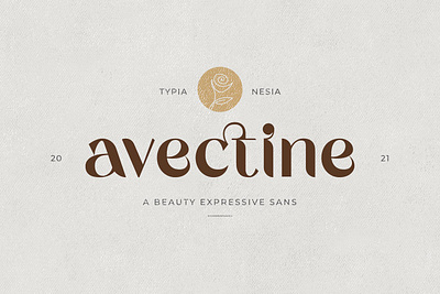 Avectine - Beauty Fancy Expressive Sans Serif Font beauty branding display elegant elegant fonts fancy font design fonts fonts collection lettering logo modern fonts sans serif sans serif font sans serif fonts serif fonts typeface typography typography art typography design