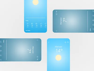 Weather app app cloudy design forecast location mobile mobile app settings sunny temperature ui weather weather app weather forecast