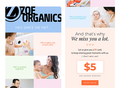 Zoe organics | campaign