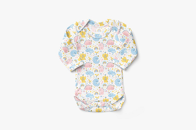 Cute baby dino pattern baby cartoon color cute dino illustration minimal pattern vector