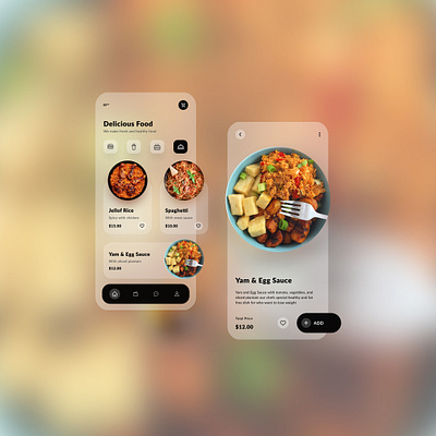 Food Mobile APP app concept food mobile app food ui foodapp mobile app ui