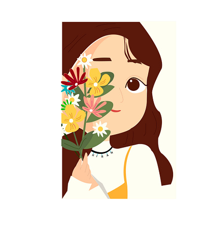 Flower Girl branding design graphic design illustration logo motion graphics typography ui ux vector