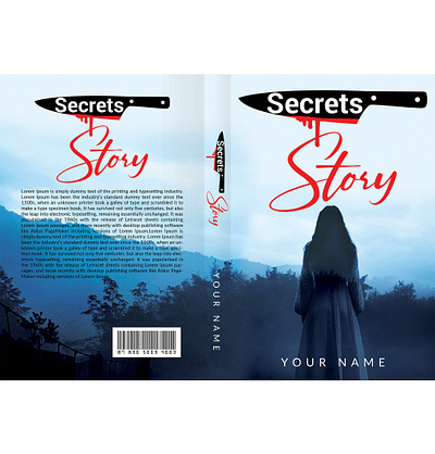 Secrets story cover book design