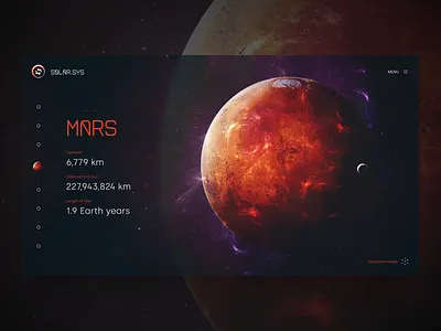 Solar.sys – Solar system website concept 3d app branding concept design graphic design icon icons illustration logo planet solar space ui universe ux web website