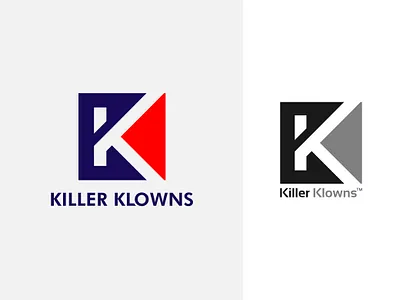 K logo (killer klowns) art branding businesstips design graphic design graphicdesign identity branding illustration illustrator k klogo logo logo a day logodesign logotype motion graphics reels ui