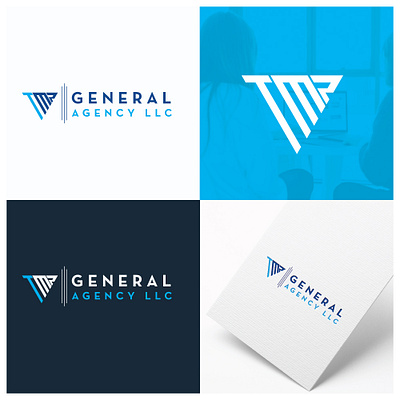 GENERAL AGENCY LLC logo adobe illustrator artwork beat loogo design graphic design graphicdesign illustration illustrator logo logo design ui