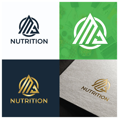 NUTRITION LOGO adobe illustrator artwork beat loogo design graphicdesign illustration illustrator logo logo design ui