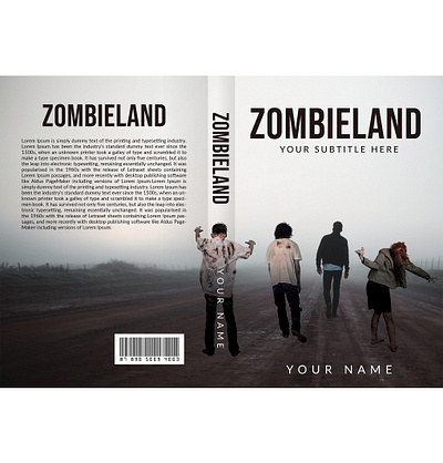 Zombie land cover book design