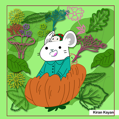 Pumpkin Mouse branding design graphic design illustration logo motion graphics typography ui ux vector