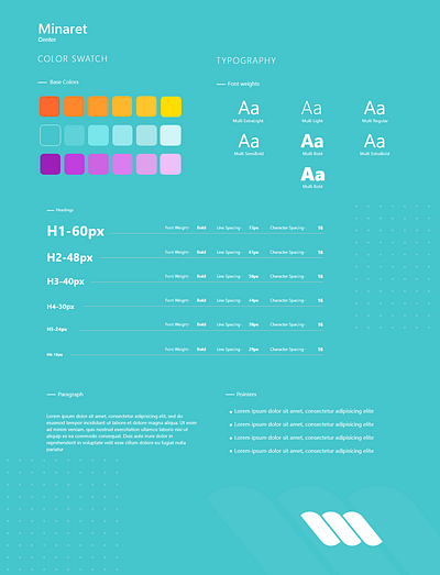 Color Swatch app branding design illustration logo typography ui ux vector xd