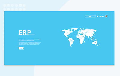 ERP branding design illustration typography ux xd