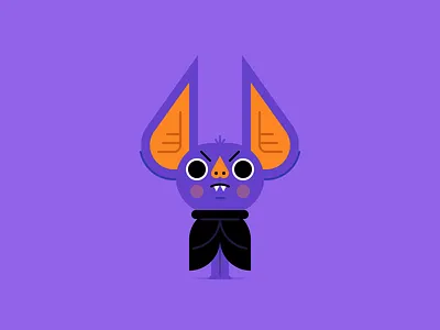 Halloween Bat bat blood character design creepy halloween holiday illustration monster october