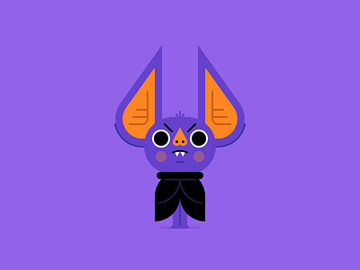 Halloween Bat bat blood character design creepy halloween holiday illustration monster october