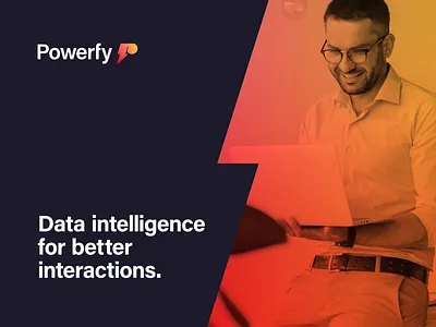 Powerfy™ app argentina boost booster brand branding design energy fintech logo logotype ray rayo symbol tech technology trademark ui ux