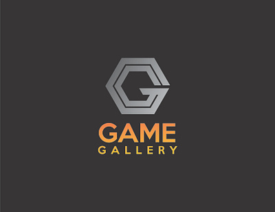 GAME GALLERY LOGO animation branding design game gallery graphic design illustration logo motion graphics ui vector