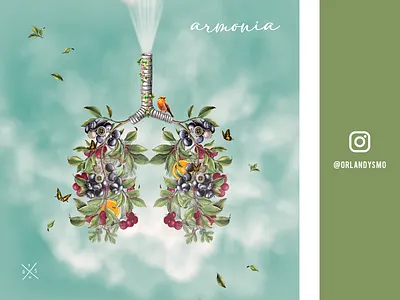 ARMONIA II art artist artwork collage creatividad design desing desinger illustration logo