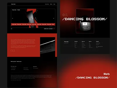 Cosmetics official website for American company - Byredo cosmetics design official website ui ux web