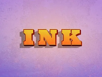 INK TEXT SHADOW creative design draw graphic design illustration ink text tipography vector