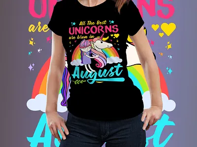 unicorn t-shirt design 0ne horn design graphic design illustration logo love t shirt tshirt tshirtdesign unicorn vector