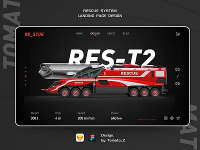 Landing Page Design I branding graphic design landing page ui