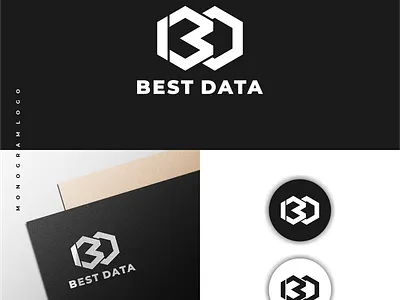 BD Monogram Logo bdlogo branding design graphic design initiallogo logo logotype monogram monogramlogo symbol vector