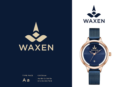 Watch logo branding, Waxen watch logo best logo branding clock logo creative logo logo logo branding logo designer logodesign logodesigner logomark logos minimalist logo modern logo professional logo smart watch logo unique logo watch watch logo watch logo branding waxen watch logo