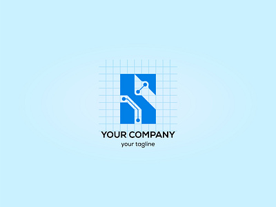 Initial S | Techno Company Logo branding design icon logo typography