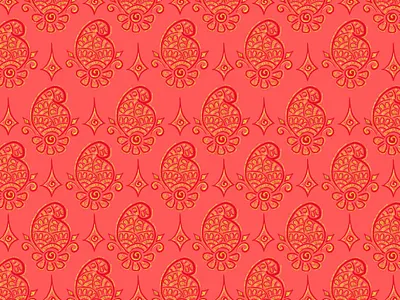 Traditional pattern 1 - Dussara background background branding bright customised design graphic design pattern texture vector