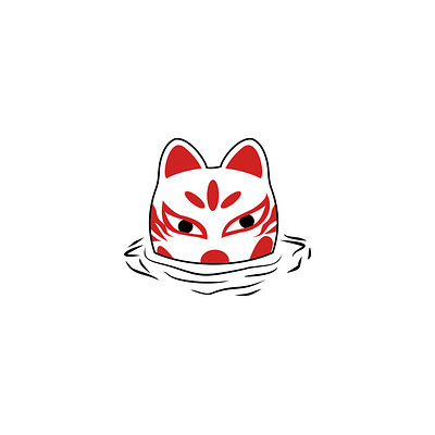 Cat Mask Ninja's branding design graphic design illustration logo