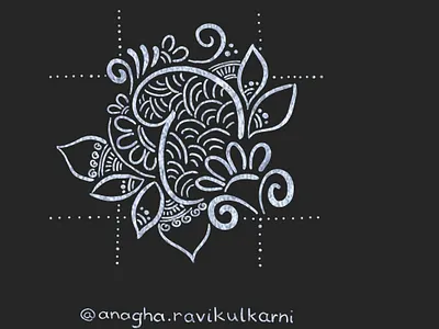Dark Mehendi 1 background branding bright customised dark design fest graphic design illustration logo pattern patterns
