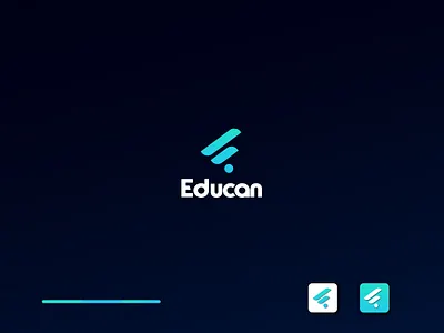 Educon app astronaut clean creative logo logoart logomark minimal minimalist space unique web