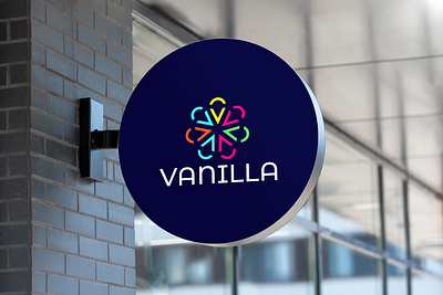 Ice Cream Bar Logo | Modern V Logo brand identity branding colorful logo colorful logos ice cream logo juice bar logo logo logo design logo designer logo inspiration logo mark logodesign minimal logo minimal logos modern logo simple colorful logos simple logo simple logos simple modern logo v letter logo
