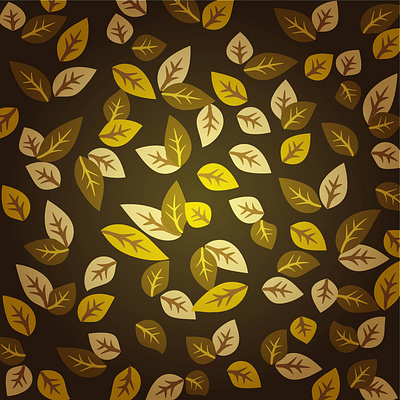 Background banner with vector autumn leaf brand