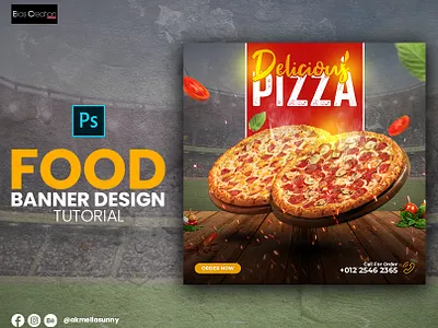 Food Social Media Banner akmeliasunny elias creation fast food banner design food banner deisgn food tutorial banner manipulation pizza banner design pizza manipulation pizza tutorial banner design res restaurant banner design social media design social templates