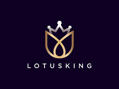 LOTUSKING 3d beauty logo branding colorful logo design flat logo flat logo design golden logo graphic design health and fit logo illustration logo luxury logo minimal logo minimalist logo modern logo simple logo ui ux vector