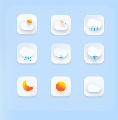 Frosted glass frosted texture icon design ui