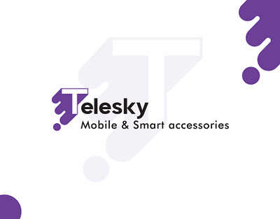 Telesky logo branding design logo logodesign