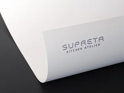 Supreta brand identity branding graphic design identity kitchen atelier logo stationery supreta разработка логотипа