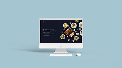 An Elegant Web Experience for A Waterfront Restaurant branding dark elegant food front page home page navy responsive design restaurant squarespace web design web experience