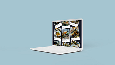Polaroid Style Gallery Web Design for Website Launch creative design gallery imagery images photography polaroid responsive design rotation web design web experience