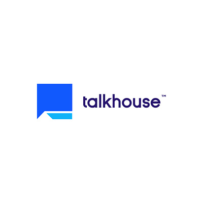 TALKHOUSE conceptual logo animation app branding design graphic design icon illustration logo logoconcept logodesign logoidentity logotype minimal typography ui ux vector web