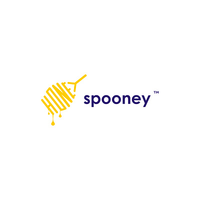 SPOONEY conceptual logo graphic design illustration logo logoconcept logodesign