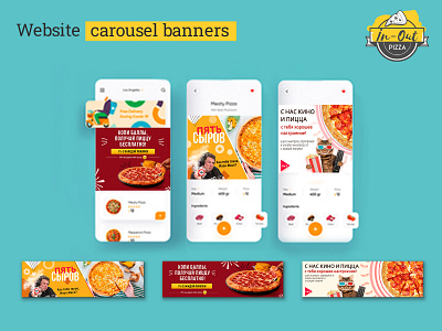 Website carousel banner design - pizza delivery ads banner creative banner design facebook ads banner design google ads banner design instagram ads banner design website banner website banner design website sale banner design