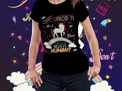 unicorn t-shirt design graphic design illustration logo love t shirt unicorn unicorntshirt vector