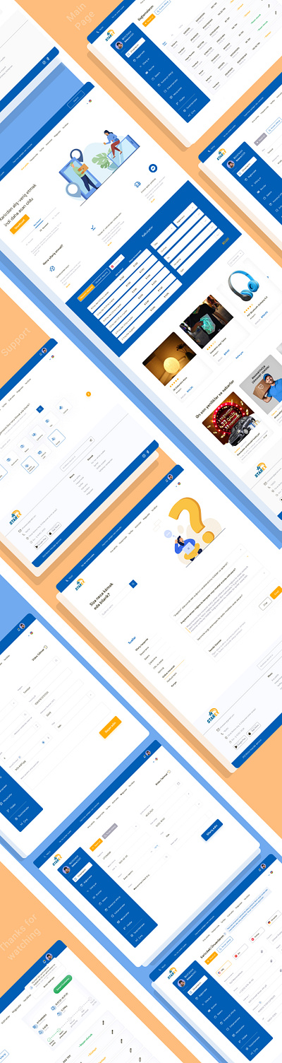 Starex Cargo Website Redesign Concept cargo cleanui delivery design figma help home homepage illustration landingpage logistics redesign support transport ui ux uxui webdesign website websitedesign