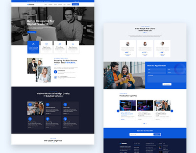 Techno - IT Solution & Multi-Purpose WordPress Theme agency business consulting design it multipurpose project seo solution techno technology theme wordpress