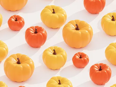 Pumpkins 3d 3d render autumn blender blender3d fall halloween pumpkin pumpkins render thanksgiving