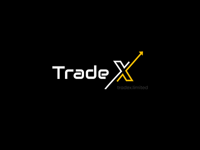 TradeX Logo brand logo branding business website business website logo design grow business illustration logo logo design tradex